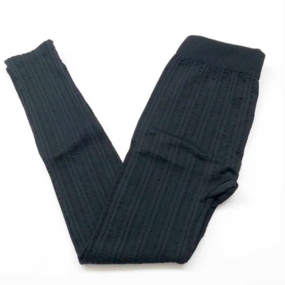 MTLA Kristin Fleece Cable Knit Legging